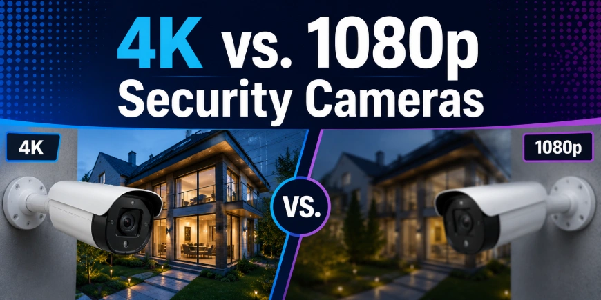 4K vs. 1080p Security Cameras