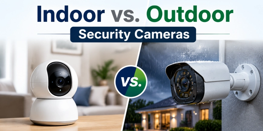 Indoor vs. Outdoor Security Cameras