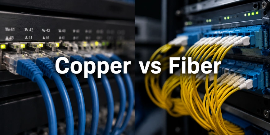Copper vs Fiber Infrastructure