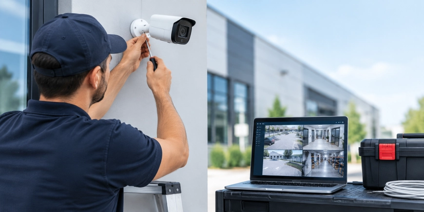 Installing a Security Camera System