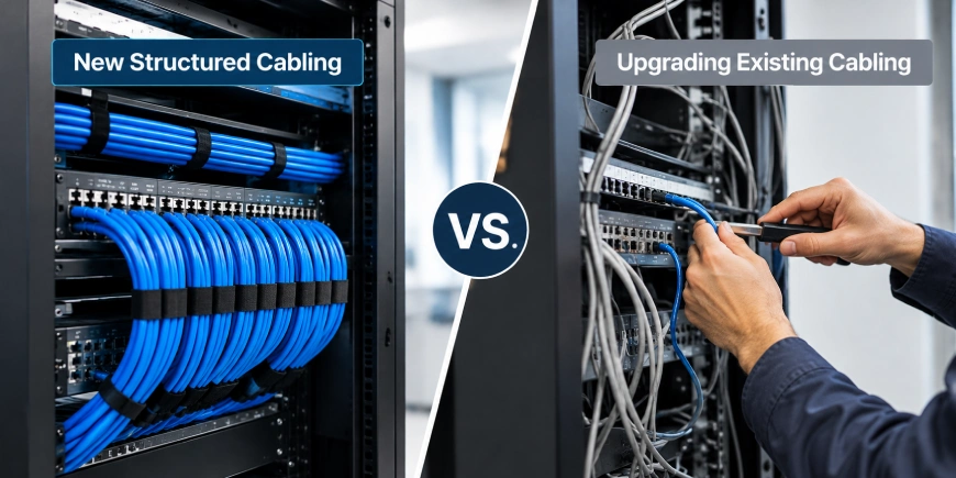 New Structured Cabling vs Upgrading Existing Cabling