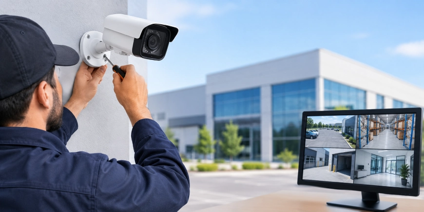 Professional Security Camera System Installation